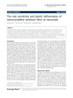 Báo cáo hóa học: 