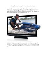 Hướng dẫn sử dụng Photoshop CS5 - Phần 19: Tạo ảnh Out of bound pdf