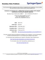 báo cáo hóa học: