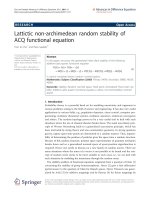 Báo cáo hóa học: 