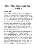 Nhiệt động lực học căn bản Phần 4 pdf