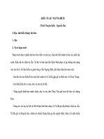 KIỀU Ở LẦU NGƯNG BÍCH (Trích Truyện Kiều - Nguyễn Du) doc