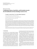 Báo cáo hóa học: 