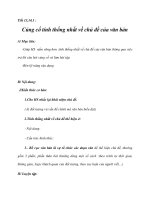 Tiết 13,14,1 :Củng cố tính thống nhất về chủ đề của văn bản potx