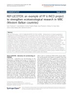 Báo cáo hóa học: 