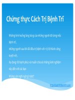 Chứng thực Cách Trị Bệnh Trĩ pot