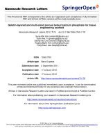 báo cáo hóa học: