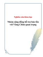 Nghiên cứu khoa học 