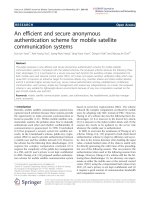 Báo cáo hóa học: 