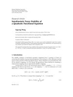 Báo cáo hóa học: 