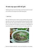 10 món súp ngon nhất thế giới potx