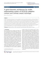 báo cáo hóa học: 