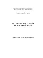 nhận dạng biển số xe viết bằng c# trên visual studio 2008