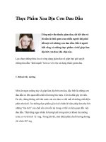 Thực Phẩm Xoa Dịu Cơn Đau Đầu doc