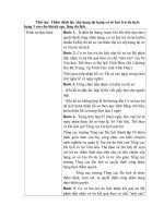 Thủ tục: Thẩm định lại, xếp hạng lại hạng cơ sở lưu trú du lịch: hạng 3 sao cho khách sạn, làng du lịch docx