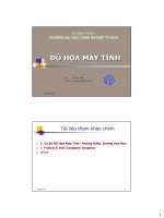 Đồ họa máy tính ppt