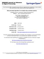 báo cáo hóa học: