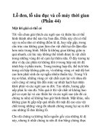 Lỗ đen, lỗ sâu đục và cỗ máy thời gian (Phần 44) potx