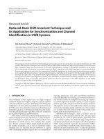 Báo cáo hóa học: 