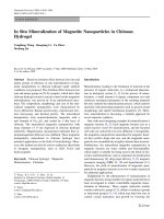 Báo cáo hóa học: 