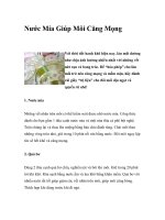 Nước Mía Giúp Môi Căng Mọng pot