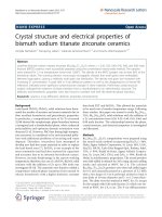 báo cáo hóa học: