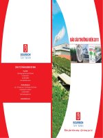 báo cáo thường niên 2011 công ty cổ phần bourbon tây ninh khai phá tiềm năng gia tăng giá trị