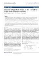 Báo cáo hóa học: 