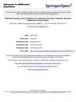 báo cáo hóa học: