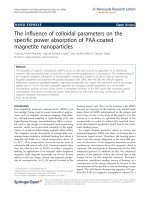 Báo cáo hóa học: 