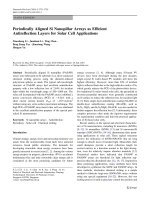 Báo cáo hóa học: 