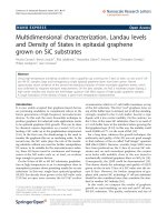 Báo cáo hóa học: 