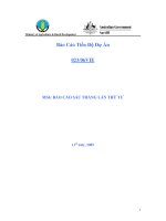 Báo cáo nghiên cứu nông nghiệp 