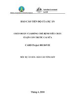 Báo cáo nghiên cứu nông nghiệp 