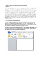 Cải thiện tốc độ cho Microsoft Word 2007 trở lên ppt