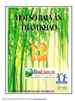 Tuyển tập văn mẫu lớp 12 pot