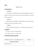 Tiết 99 LƯỢM (Tố Hữu) I- Mục tiêu cần đạt 1. Kiến thức: - Cảm nhận được pot