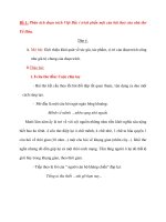 Đề 1: Phân tích đoạn trích Việt Bắc ( trích phần một của bài thơ) của nhà thơ Tố Hữu pdf