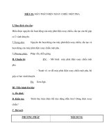 TIẾT 25: MÁY PHÁT ĐIỆN XOAY CHIỀU MỘT PHA potx