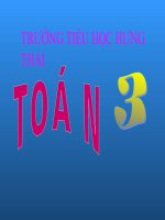 Giáo án toán lớp 2 