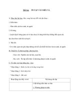 Tiết 5,6:ÔN TẬP VĂN MIÊU TẢ. potx