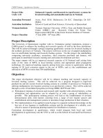 Báo cáo nghiên cứu nông nghiệp 