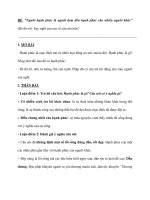ĐỀ: “Người hạnh phúc là người đem đến hạnh phúc cho nhiều người khác” (Đi-đơ-rô). Suy nghĩ của em về câu nói trên? docx