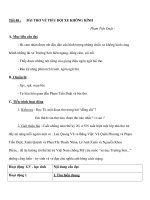 Tiết 48 :BÀI THƠ VỀ TIỂU ĐỘI XE KHÔNG KÍNH - Phạm Tiến Duật ppt