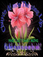 Giáo án thủ công lớp 1 : Cắt, dán hình vuông ppt