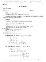 Giáo án tự chọn môn Toán lớp 10 cơ bản _ part 3 pptx