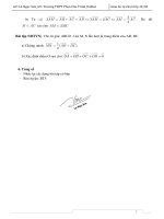 Giáo án tự chọn môn Toán lớp 10 cơ bản _ part 2 pdf