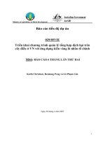 Báo cáo nghiên cứu nông nghiệp 