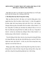 ĐIỂM GIỐNG VÀ KHÁC NHAU GIỮA KHOA HỌC ĐỊA LÍ VỚI MÔN ĐỊA LÍ TRONG NHÀ TRƯỜNG pdf