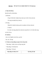 Tiết 9,10:ÔN TẬP VỀ CÁC BIỆN PHÁP TU TỪ( tiếp theo) docx